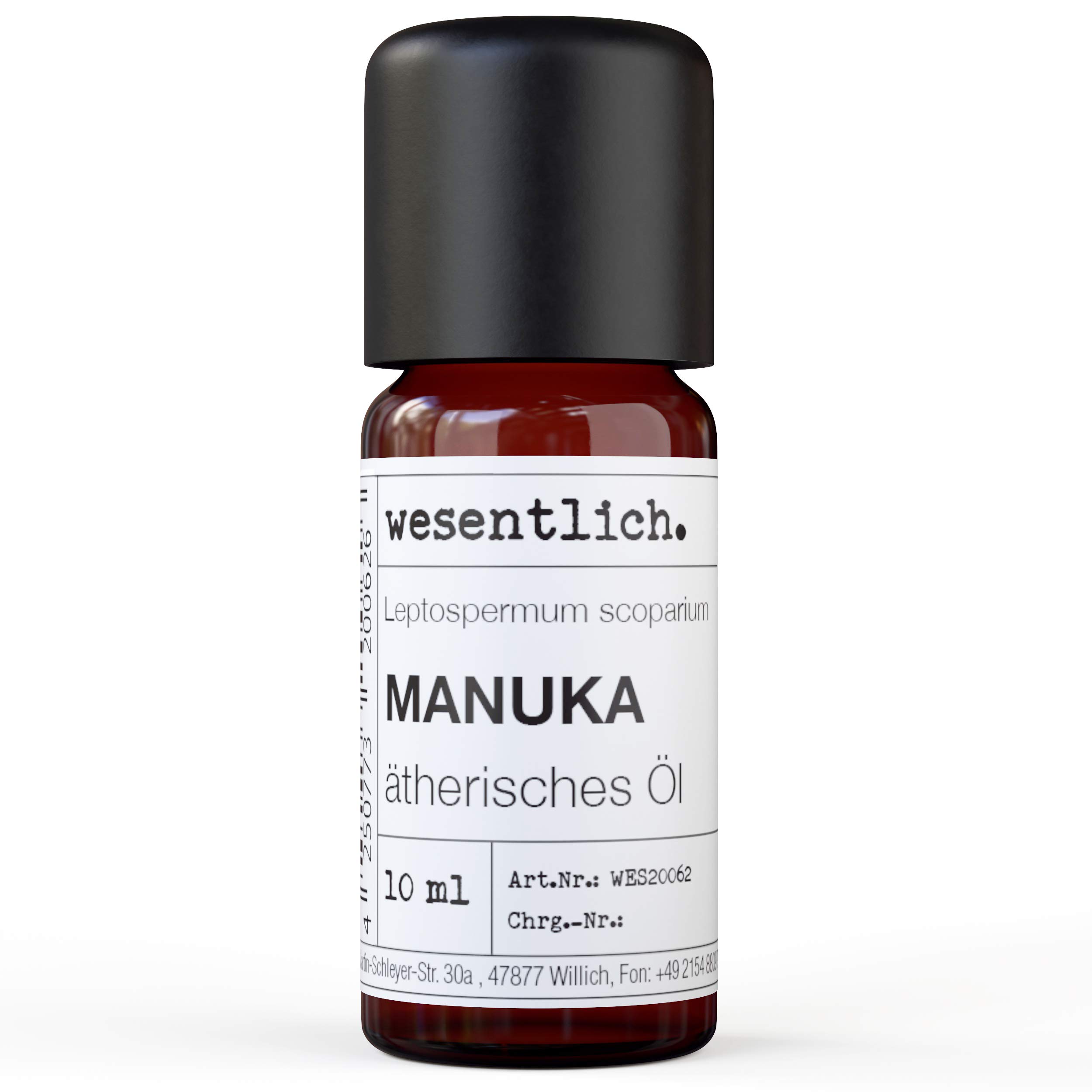 Deve Herbes Reines ätherisches Manukaöl – Dampfdestilliert, 5 Ml Mit Glastropfer