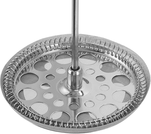 Miniatura 9 de Prensa de café aislada de acero inoxidable con pantallas, cafetera de prensa francesa, libre de óxido, apta para lavavajillas, tetera de doble pared