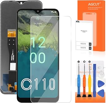 for Nokia C110 Screen Replacement for Nokia C110 LCD Display N156DL LCD Digitizer Touch Screen Assembly Repair Parts