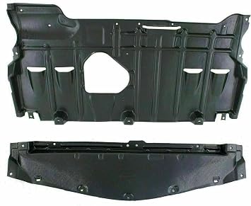 AUTOS PARTS PLUS Front & Rear Engine Splash Shield Under Cover + Fender Liners Left Driver Right Passenger Side Direct Replacement Compatible with Mazda 3 2010-2013 MA1249139 MA1248139 MA1228113