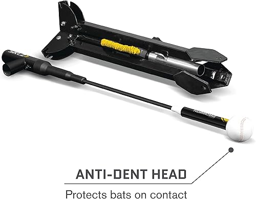 Miniatura 5 de SKLZ Hurricane Premium - Sistema de entrenamiento portátil de bateo para entrenamiento de béisbol y softbol, todas las edades