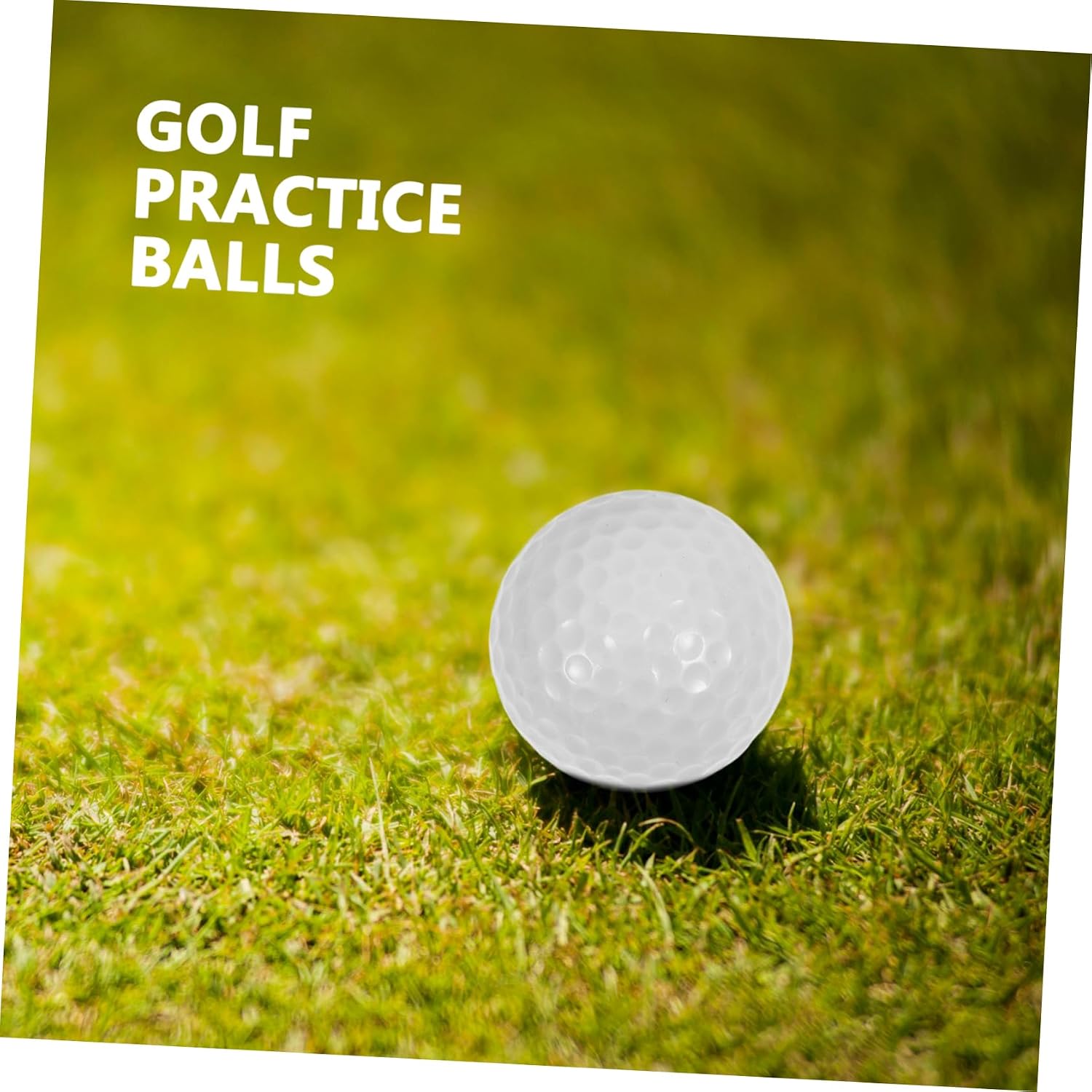 10pcs Light Indoor Golf Practice Dual Training for Beginners for Swing Technique Improvement and Indoor Golfing