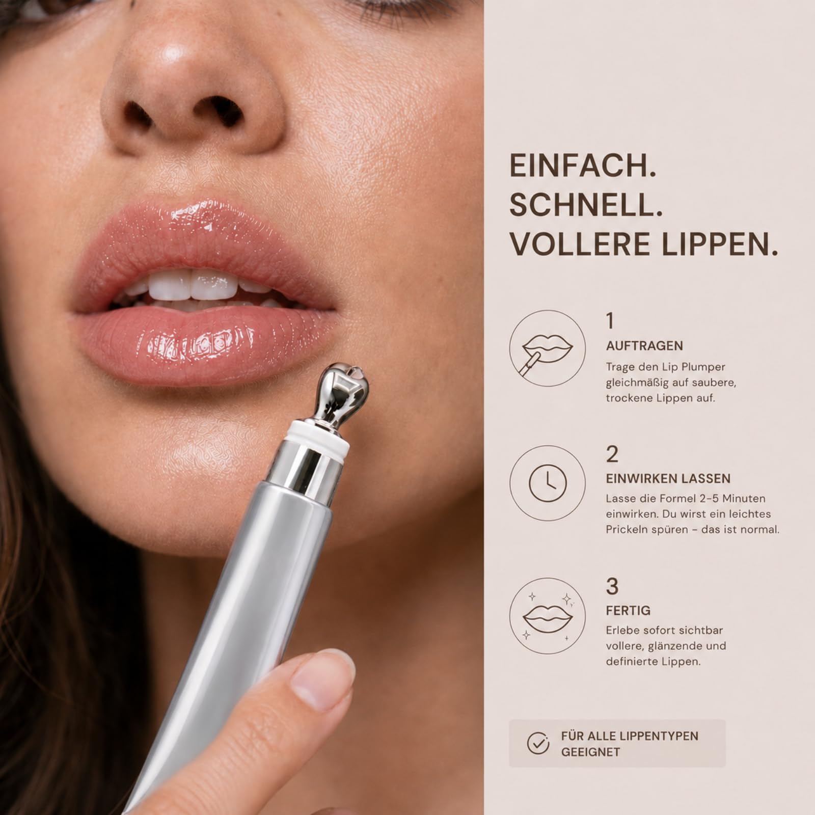 Smileful Lip Plumper,Smileful Farbkorrektur Serum