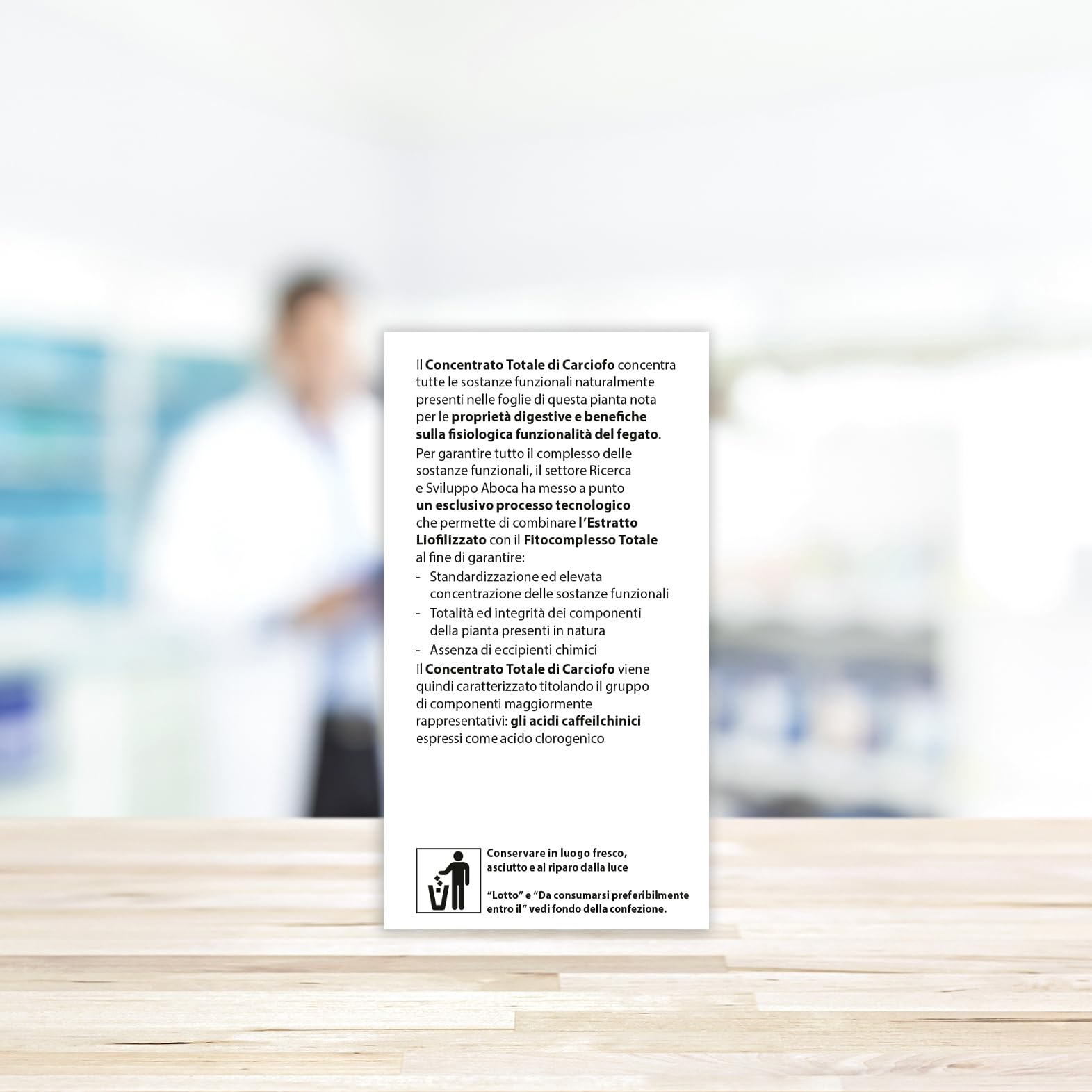 Aboca Carciofo Concentrato Totale 50 Opercoli - Utile per la Fisiologica Funzionalità del Fegato, Proprietà Digestive