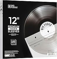 Vista 10 de Big Fudge Fundas para disco de vinilo de 12 pulgadas - Fundas interiores, paquete de 50 - Fundas de vinilo de papel pesado, libres de ácidos