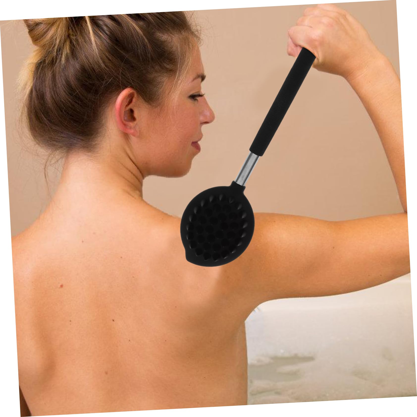 Baluue 5pezzi Massaggiante Silicone Per Scrubber Per Schiena Esfoliante e Massaggiante