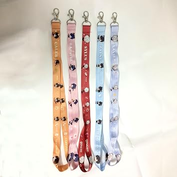 Love and deepspace lanyards for id Badges Sylus Caleb Zayne Rafayel Xavier Funny Work Name Tags Keychain Lanyard Hanging Rope Merch Used for Students, Nurses, and Work permits (Sylus)
