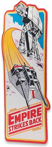 Miniatura 2 de Disney Star Wars The Empire Strikes Back Battle of Hoth - Letrero de metal en relieve, decoración de pared retro de Star Wars para el hogar