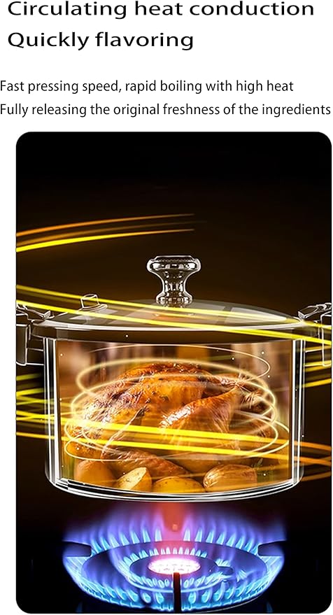 Olla a Presión Esmalte Antiadherente 8L miniatura 4