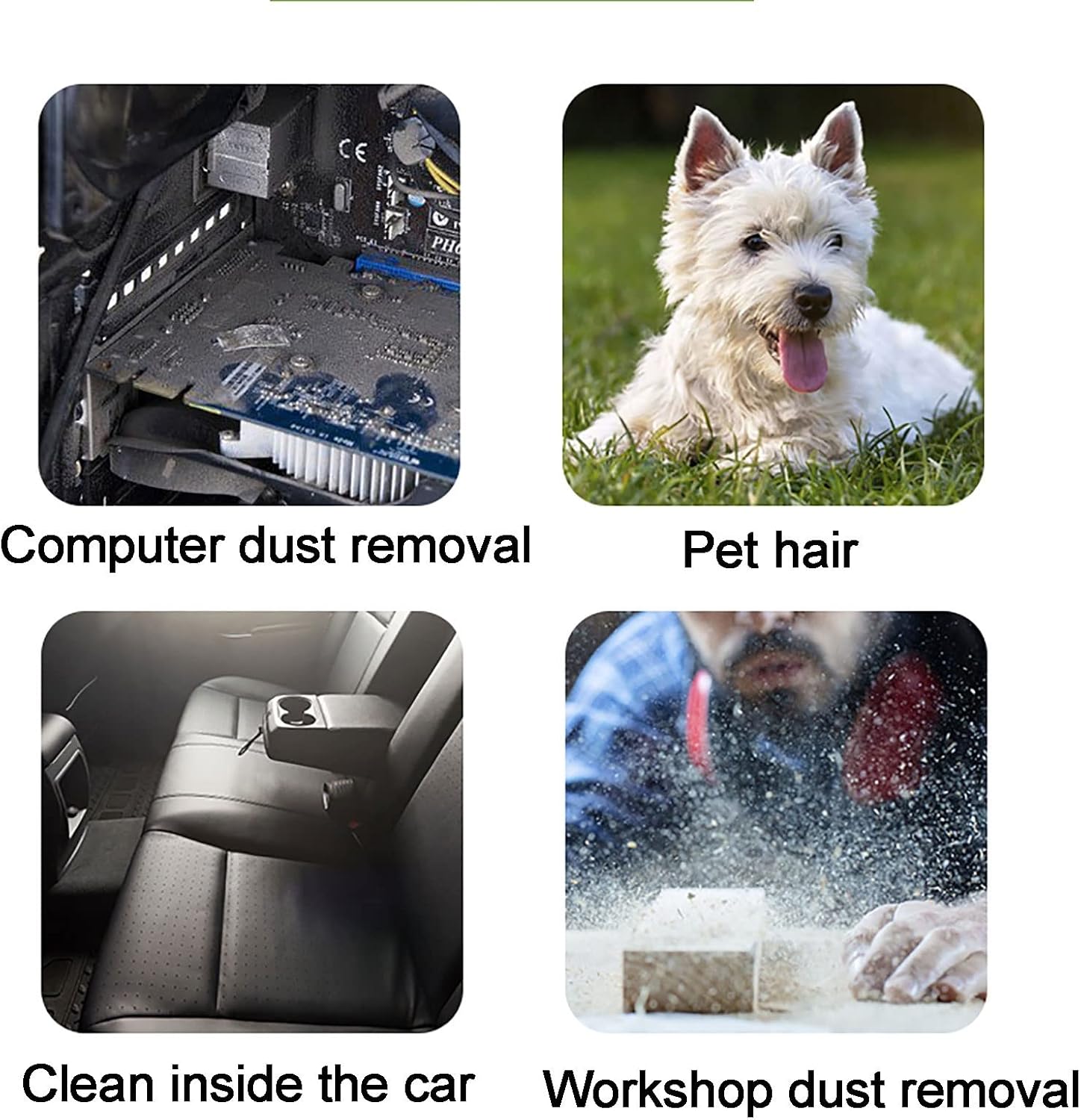 20v Lithium Battery Electric Leaf Blower Brushless Blower with Battery, Charger, Cordless Leaf Blower-Blowing Leaves, Snow (Color : 6.0AHx1) (4.0AHx2)