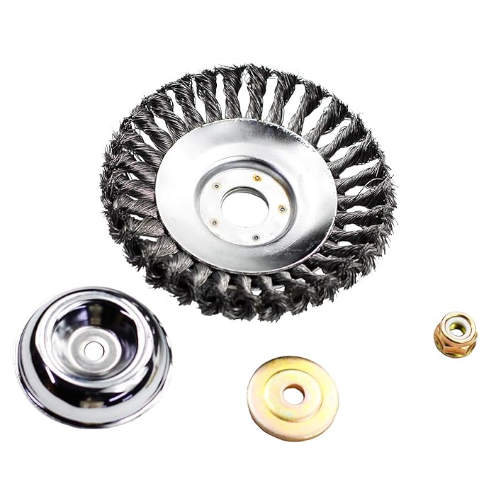 Buy Outdoors & Spares 6 Inches Heavy Duty Steal Wire Brush Cutter