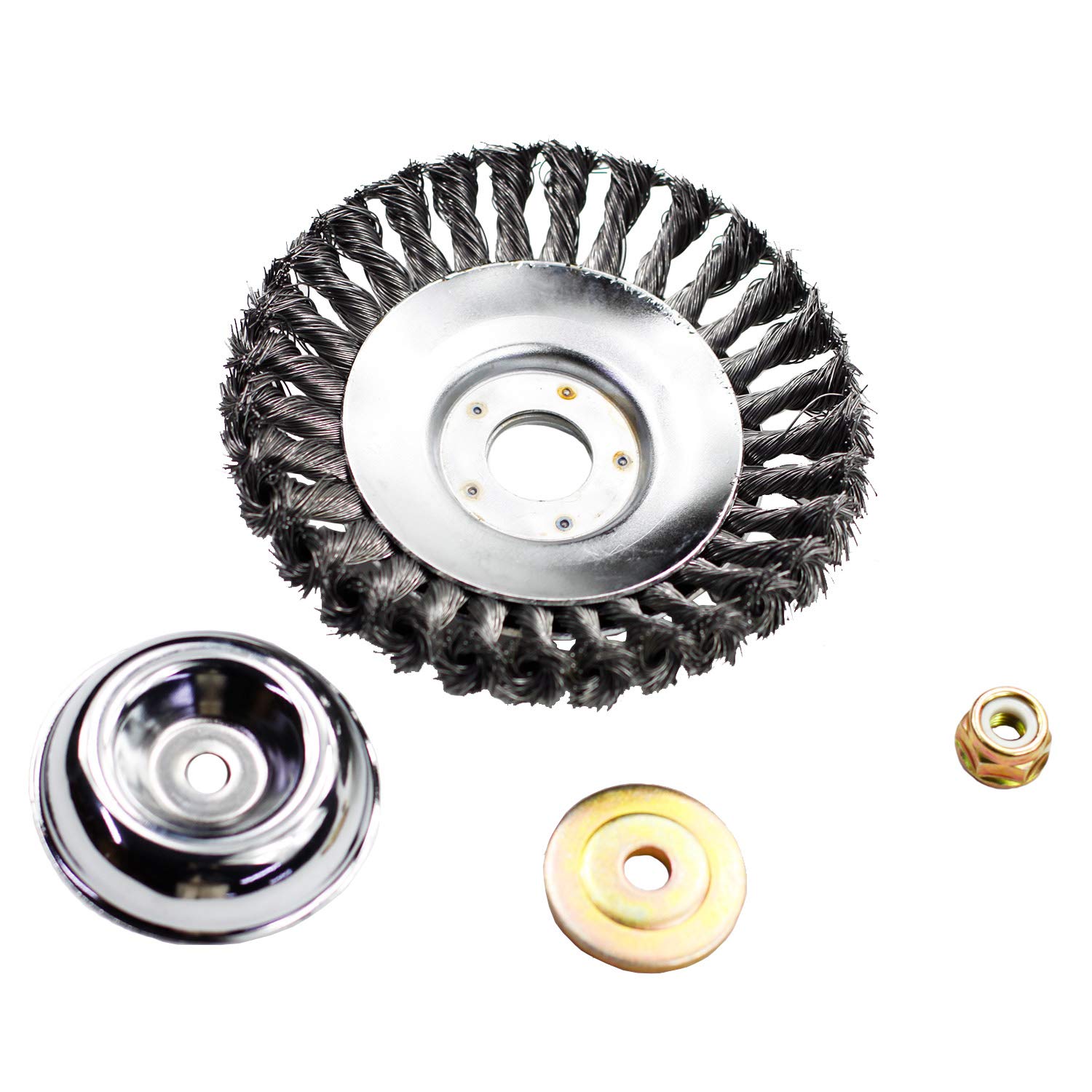 Buy Outdoors & Spares 6 Inches Heavy Duty Steal Wire Brush Cutter