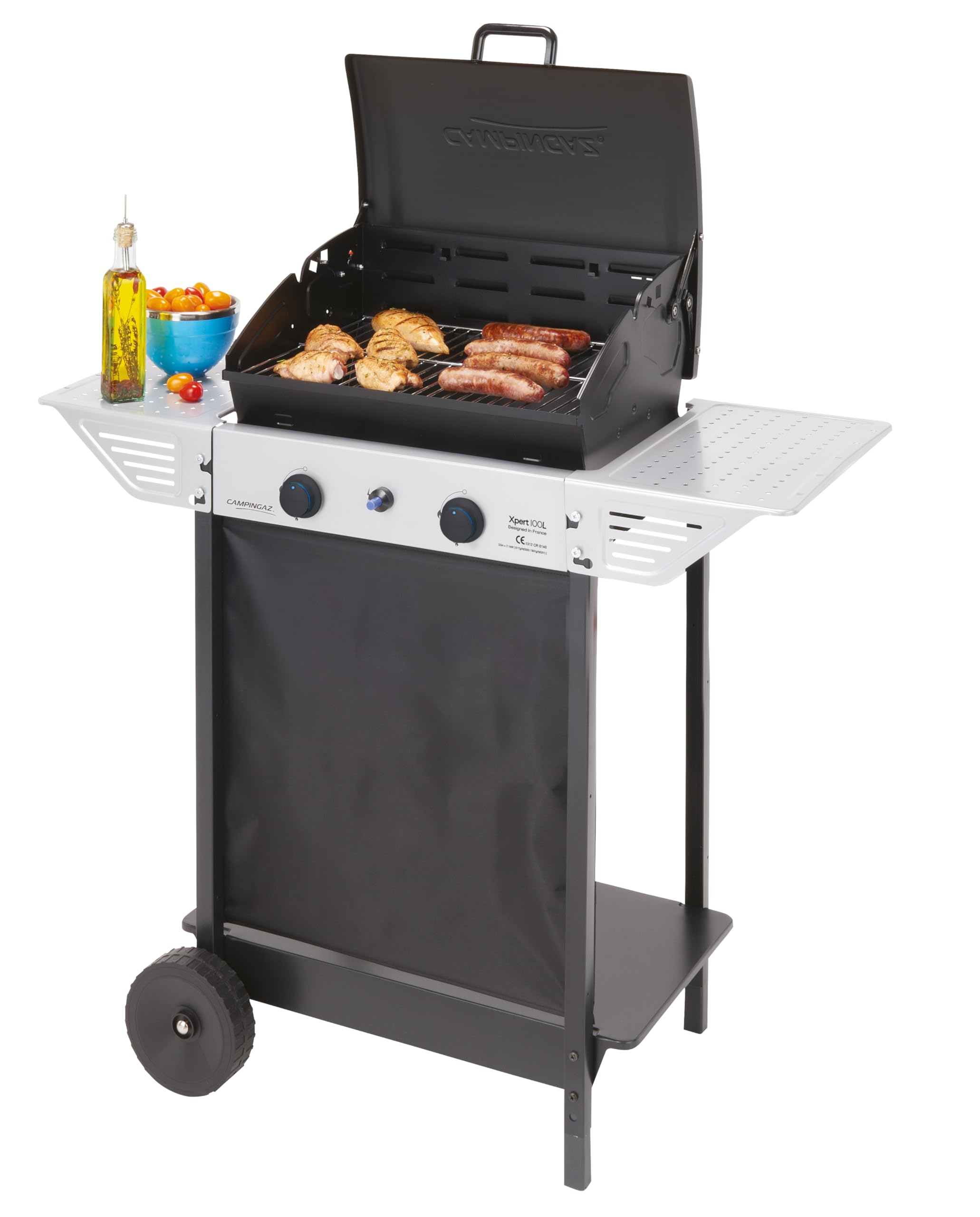 Campingaz Xpert 100 L Barbacoa gas | Parrilla gas con 2 quemadores 7.1 kW en oferta en Amazon