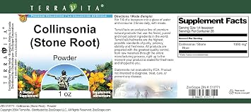 Collinsonia (Stone Root) - Powder (1 oz, ZIN: 510771)