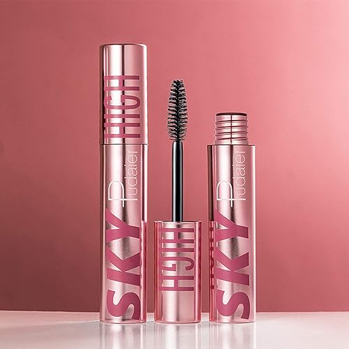 Miniatura 7 de Máscara de sudor gruesa de larga duración, rizo de fibra de seda 4D, rizado largo, sin aglomeración, dura todo el día, denso rizado