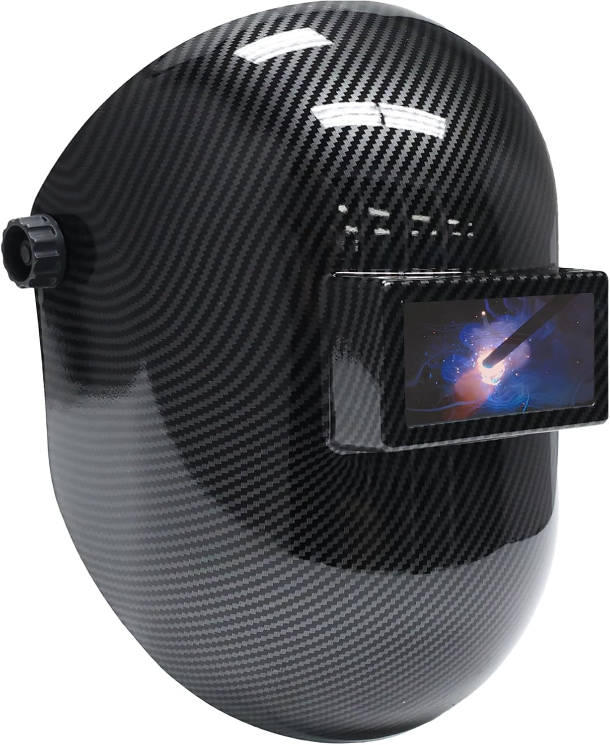 Armour Guard Sugar Scoop 2 x 4.25" White Fiberglass Pipeliner Welding Helmet