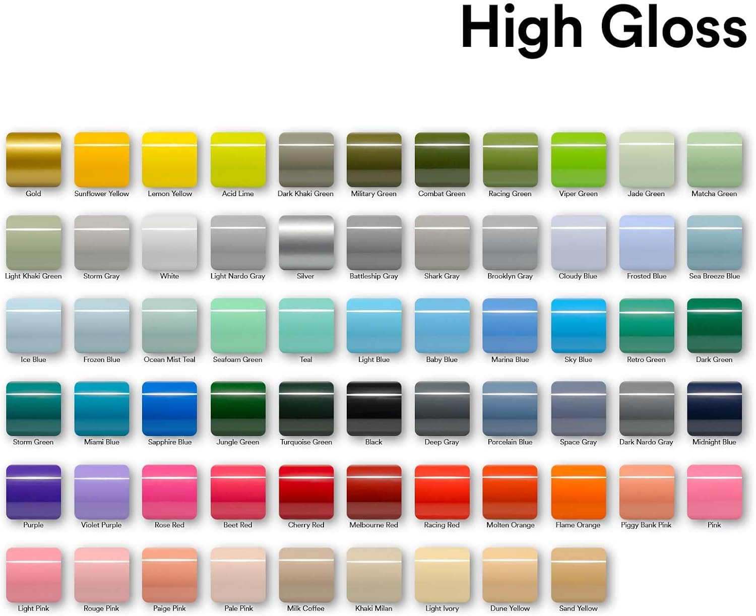 60"x360" (5FTx30FT) Premium Super Gloss Cloudy Blue High Glossy Sticker DIY Decal Car Auto Vehicle Motorcycle Vinyl Wrap Air Release Self Adhesive Peel and Stick Bubble Free Tool Kit