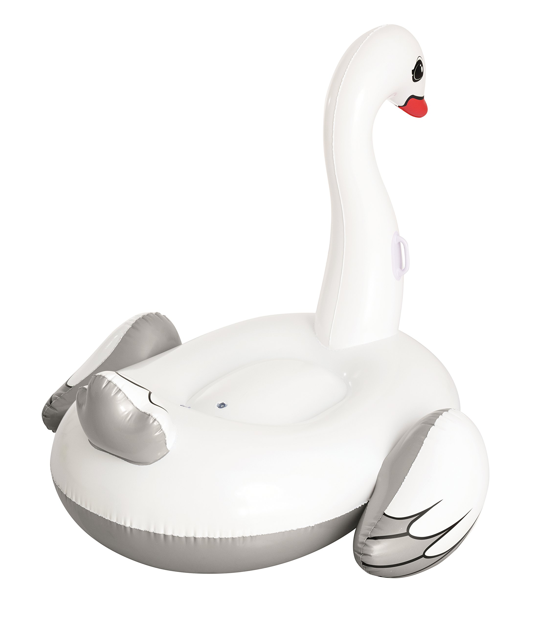 Bestway 4111 Supersized Swan Rider pływający zwierzak, 196 x 174 cm