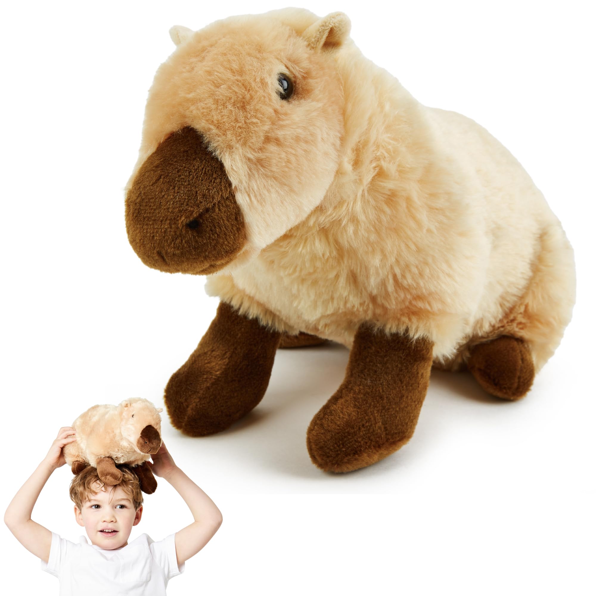 Zappi Co Green Iguana 60 cm Plush Toy Realistic Soft Cuddly Animal, Vibrant Color, Lifelike Detail, Great for Play & Display, Featured on TikTok (60cm Length) — view 16