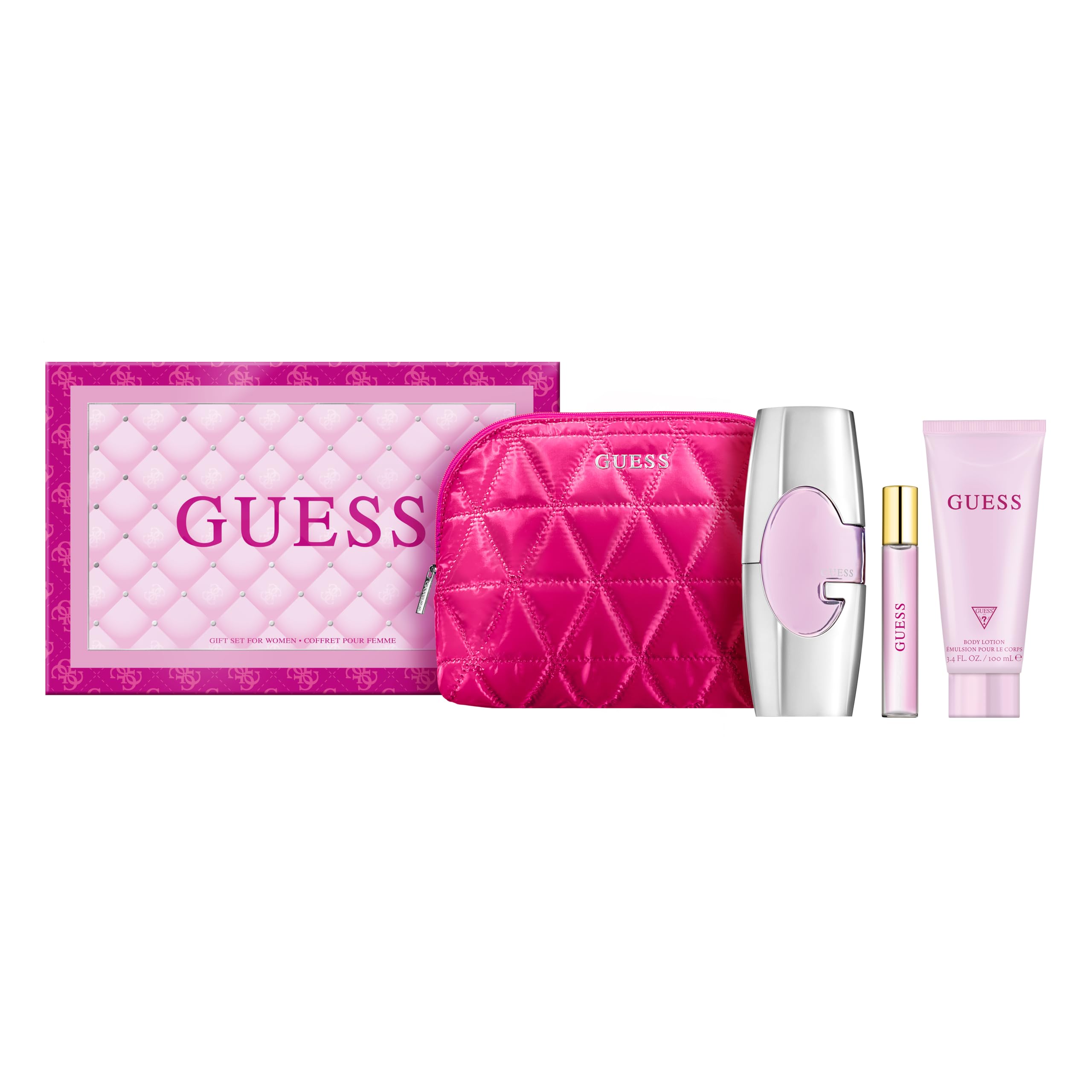 GUESS For Women Eau De Parfum 4 Piece Gift Set