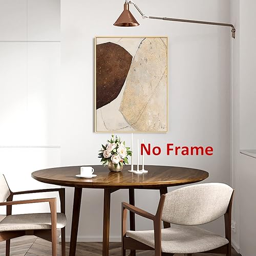 Vista 49 de Lienzo abstracto naranja para pared, póster naranja moderno, pintura geométrica abstracta, lienzo de lámina dorada, arte de pared naranja y dorado