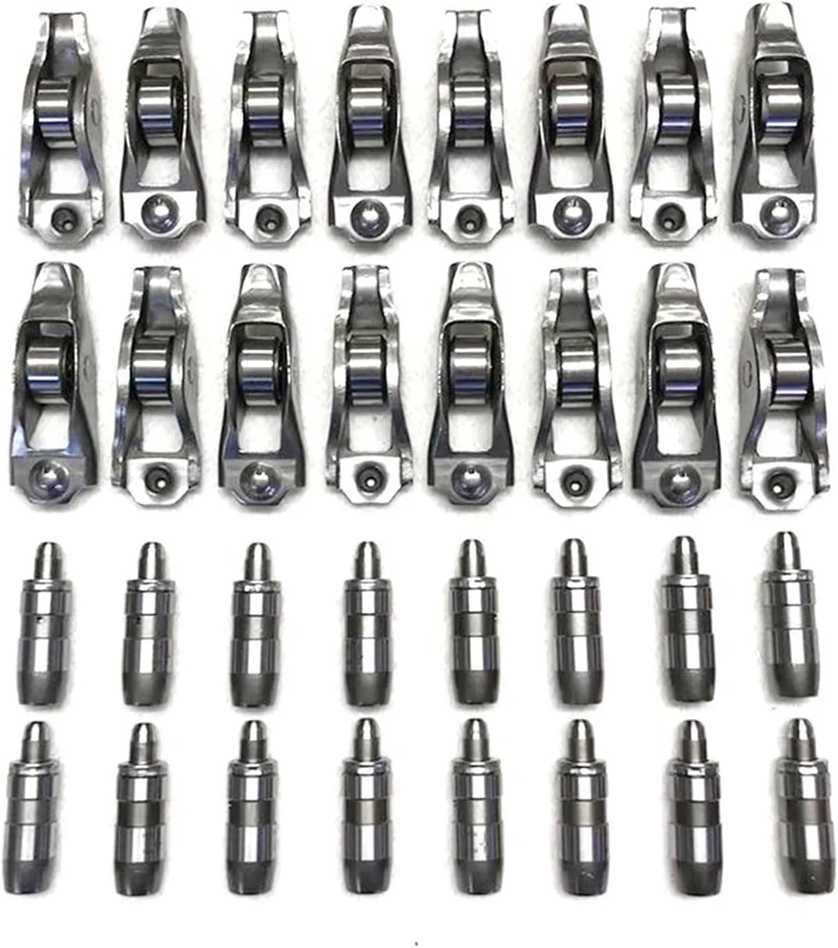 53020742AB 53020742AC 53021077 16PCS Lifter & Rocker Arm Compatible With Jeep Grand Cherokee WJ 4.7L 1999-2004 EEP/WJ/099A