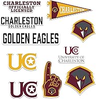 Vista 88 de Universidad de Florida Central - Paquete variado de 9 calcomanías de vinilo grandes de lujo - Laptop, botella de agua, álbumes de recortes, tableta