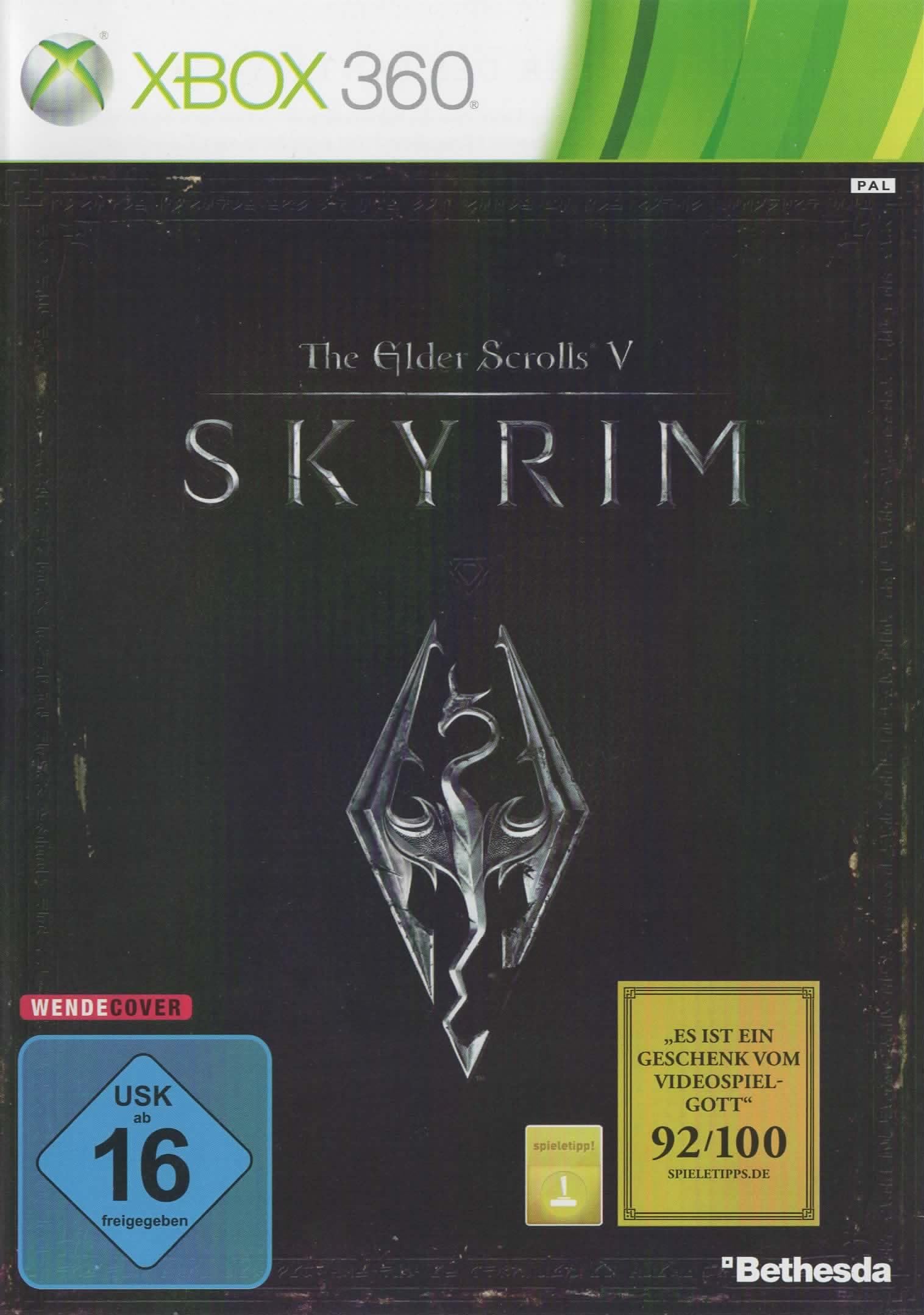 The Elder Scrolls V: Skyrim (Standard - Edition) - Xbox 360 - [Edizione: Germania]