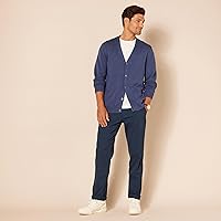 Vista 3 de Yaxa Essentials Men's Athletic-Fit Chino Pants