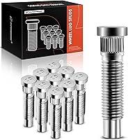 Vista 1 de A-Premium M12-1.50 - Juego de 10 pernos de rueda compatibles con Chevrolet Malibu Cruze Orlando Sonic Spark Trax Volt Cadillac ATS ELR Buick