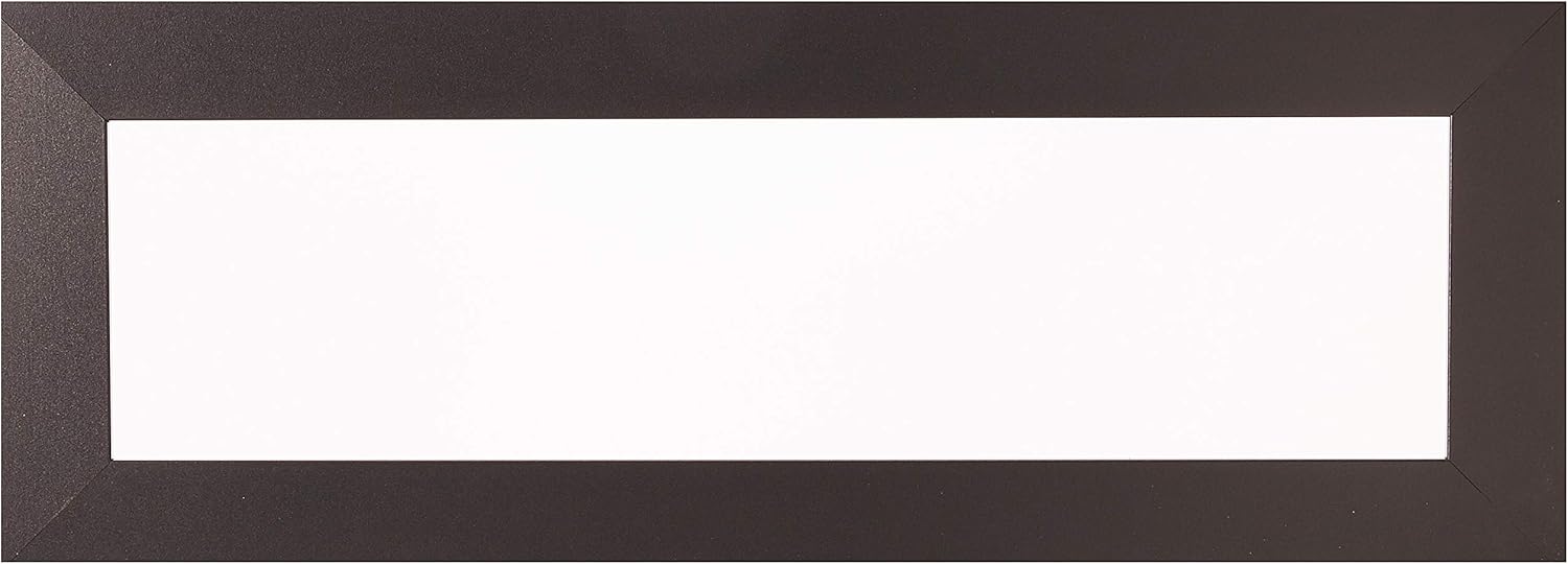 ArtToFrames 6x22 inch Satin Black Picture Frame, 2WOMFRBW74079-6x22