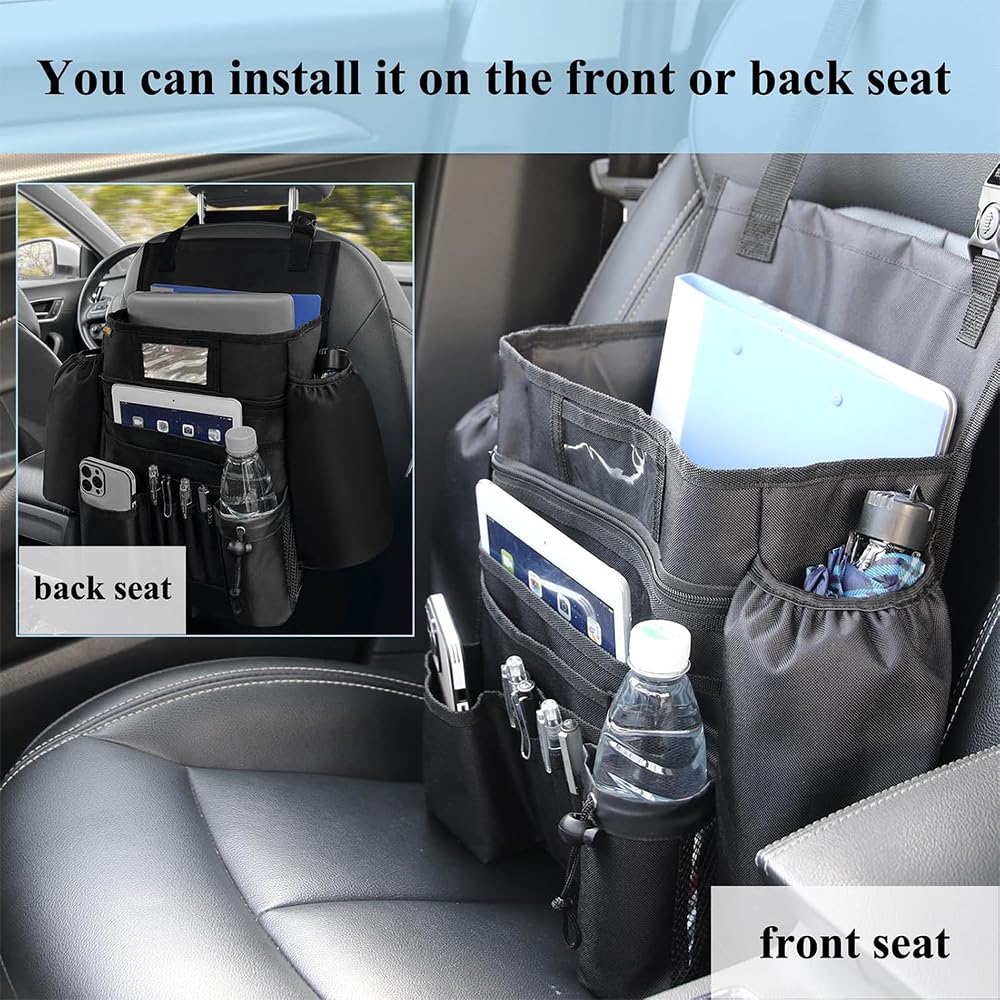 Organisateur Siege Avant Voiture pour RENAULT Wind Convertible 2010-2026