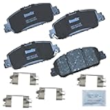 Priority1 CFC1654 Ceramic Front Brake Pads for Honda Accord 2022-2013, BR-V 2020-2018, HR-V 2022-2016