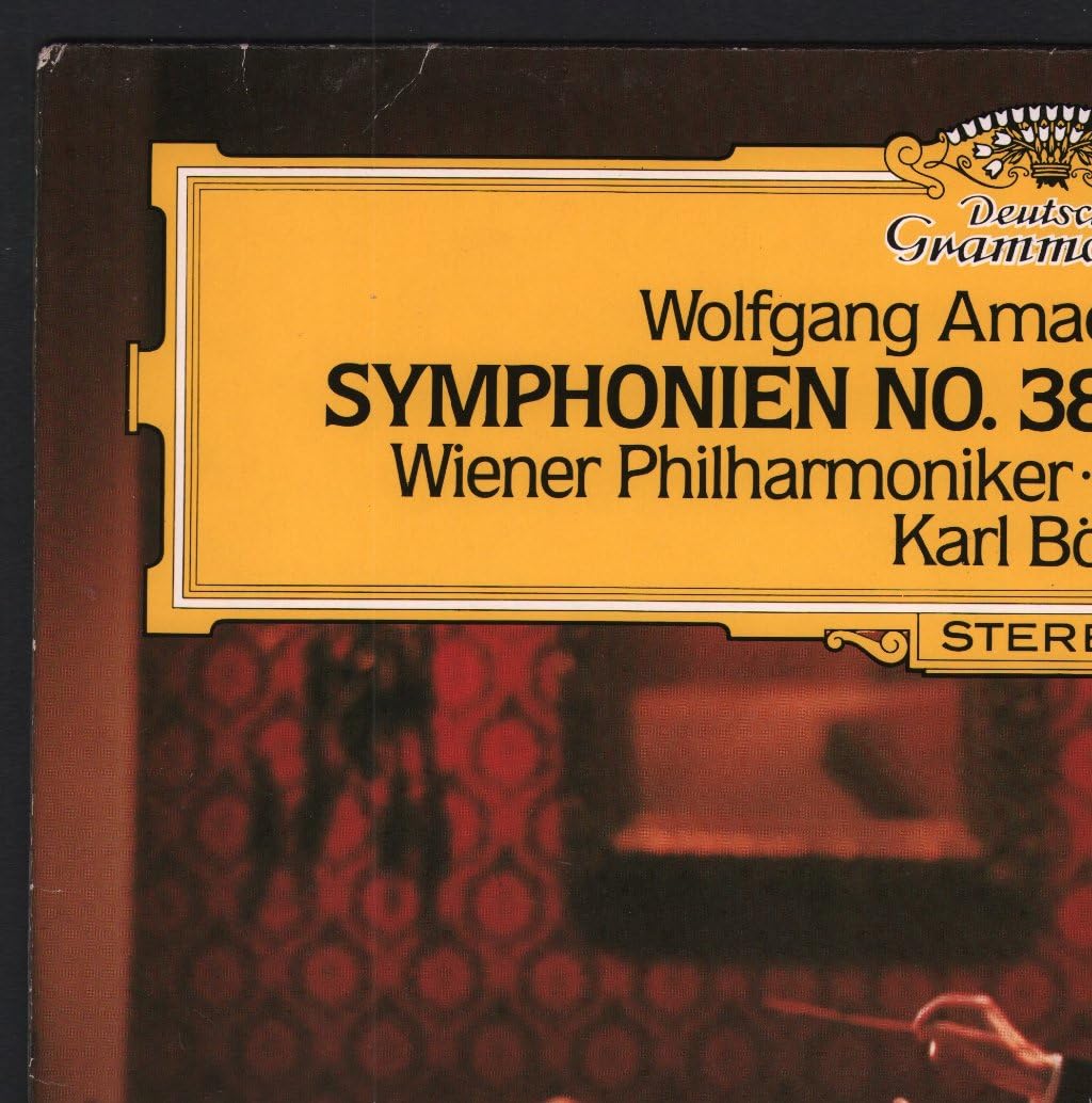 MOZART - SYMPHONIES NOS. 38 & 39 LP (KARL BOHM) (15761)