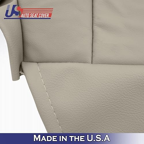 Miniatura 8 de U.S.AutoSeatCover 2003 a 2009 compatible con Toyota 4Runner Limited Driver Bottom Funda de asiento de cuero en color marrón