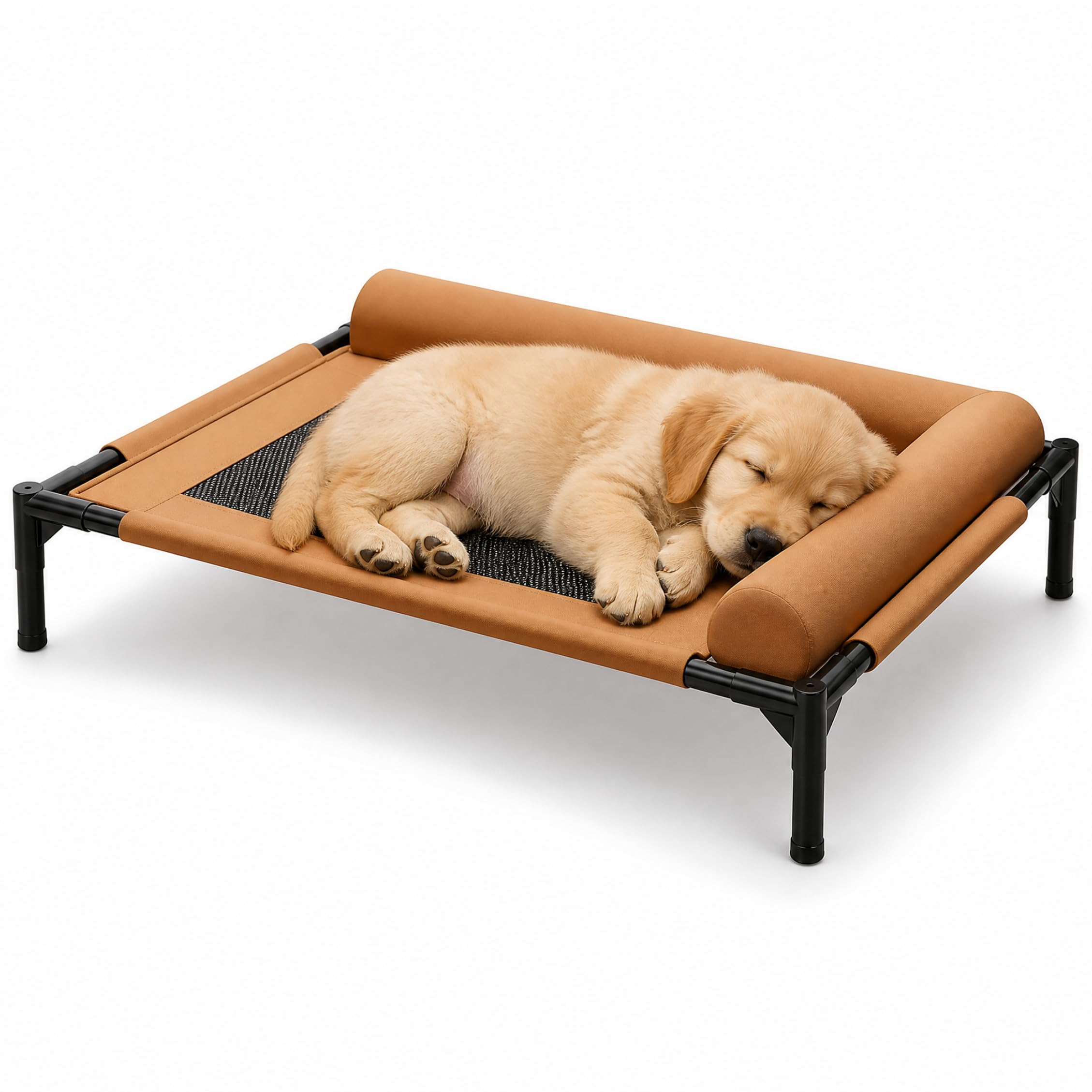 Lit surélevé pour chien petit moyen lit animaux intérieur extérieur maille