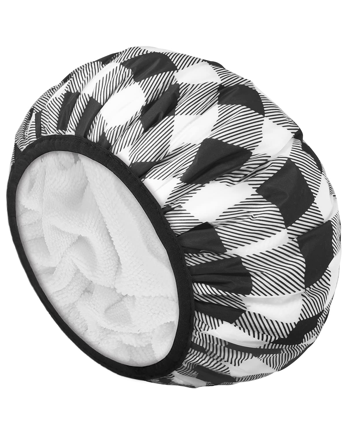 Auban Shower Cap, Shower Cap for Women Terry Cloth...