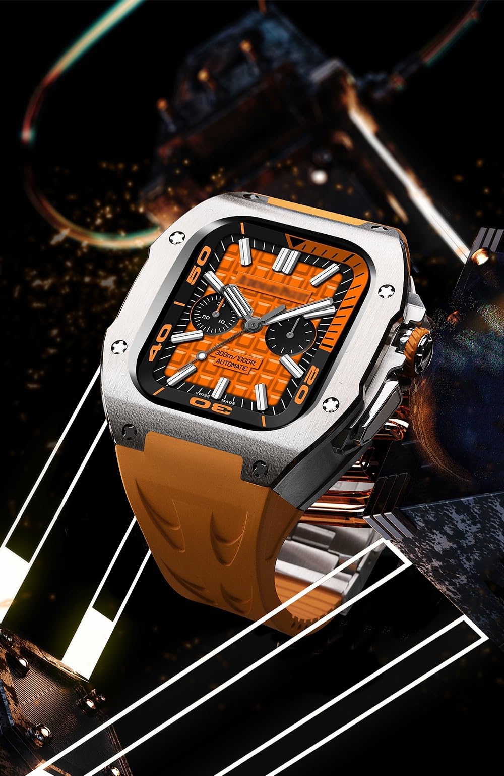 Amazon.co.jp: 高級チタンケース for Apple Watch Ultra 2 男性
