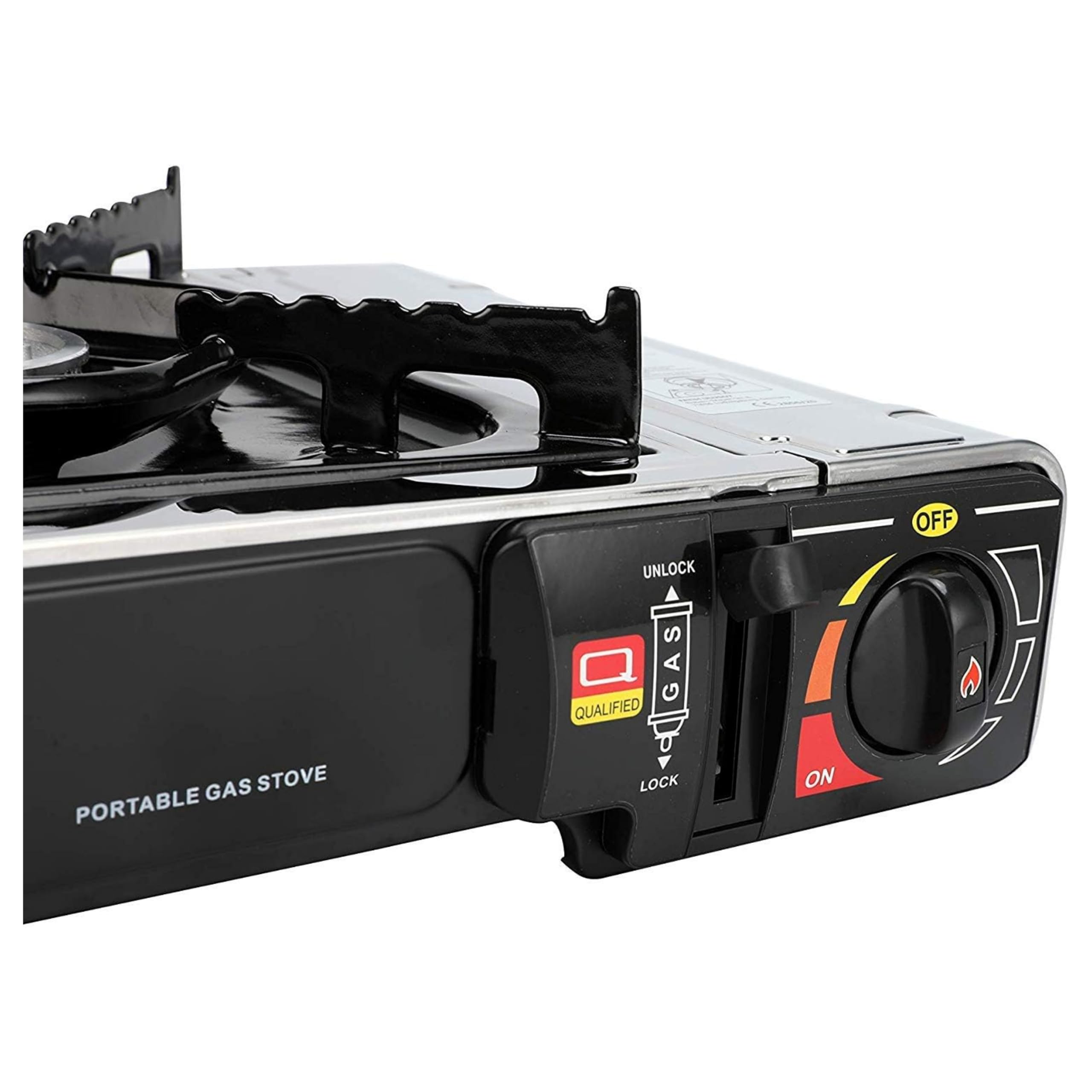 IMEX Camping Gaskocher Set mit 16 Gaskartuschen im praktischen Tragekoffer – Ideal für Outdoor, Camping, BBQ, Picknicks, und längere Abenteuer in der Natur.