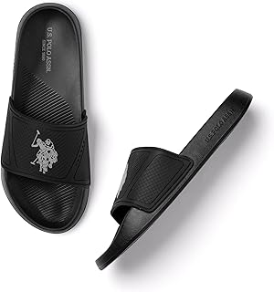 USPA| PHIL BLACK| Stylish slider Flipflops for Man Price In India