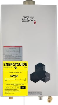 Sapphire Series 24 L High Efficiency 8.3 GPM Residential Natural Gas Tankless Water Heater