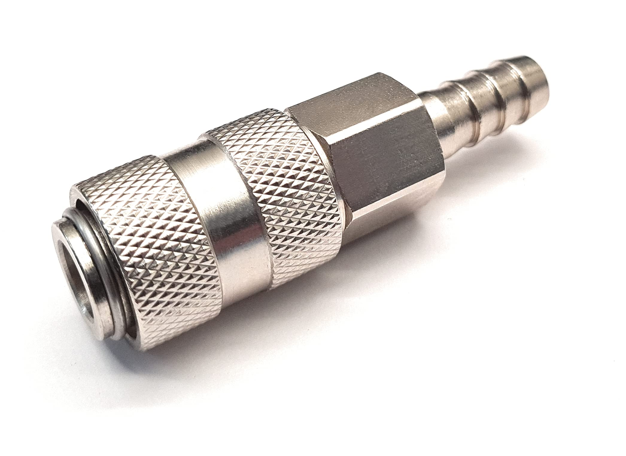 Pneumatic Series 19 Female Air Line Quick Release Adaptor 3/8" (10mm) Hosetail – UK Standard Air Compressor Coupling Connector