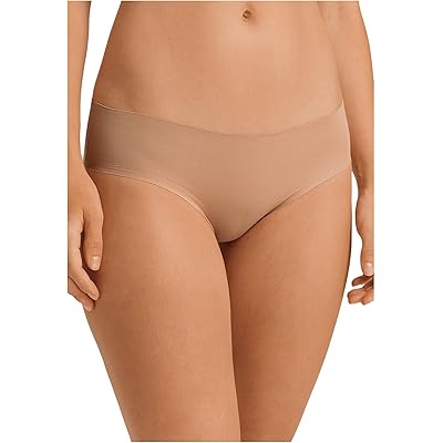 Hanro Invisible Cotton Hi-Cut Brief beige 1