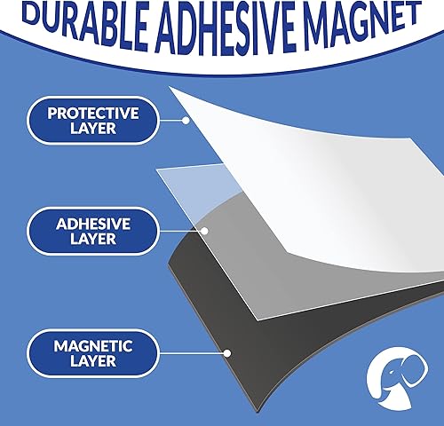 Miniatura 7 de Paquete de 100 imanes para tarjetas de visita, personaliza con imán adhesivo para crear tarjetas de visita magnéticas personalizadas como artículos