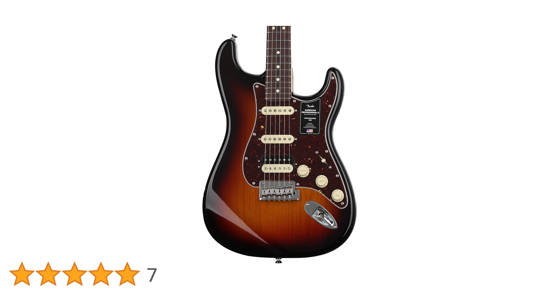 ギター Fender American Professional II HSS Fender American Professional II Stratocaster HSS - Rosewood