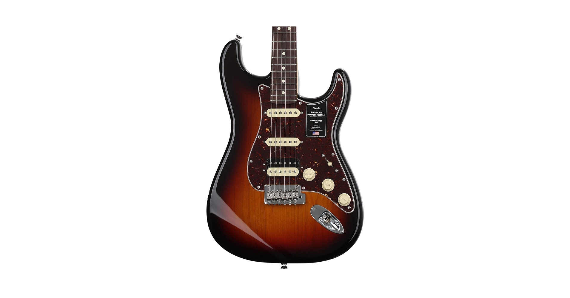 Fender American Professional II サンバースト Amazon.com: Fender American Professional II Stratocaster HSS - 3