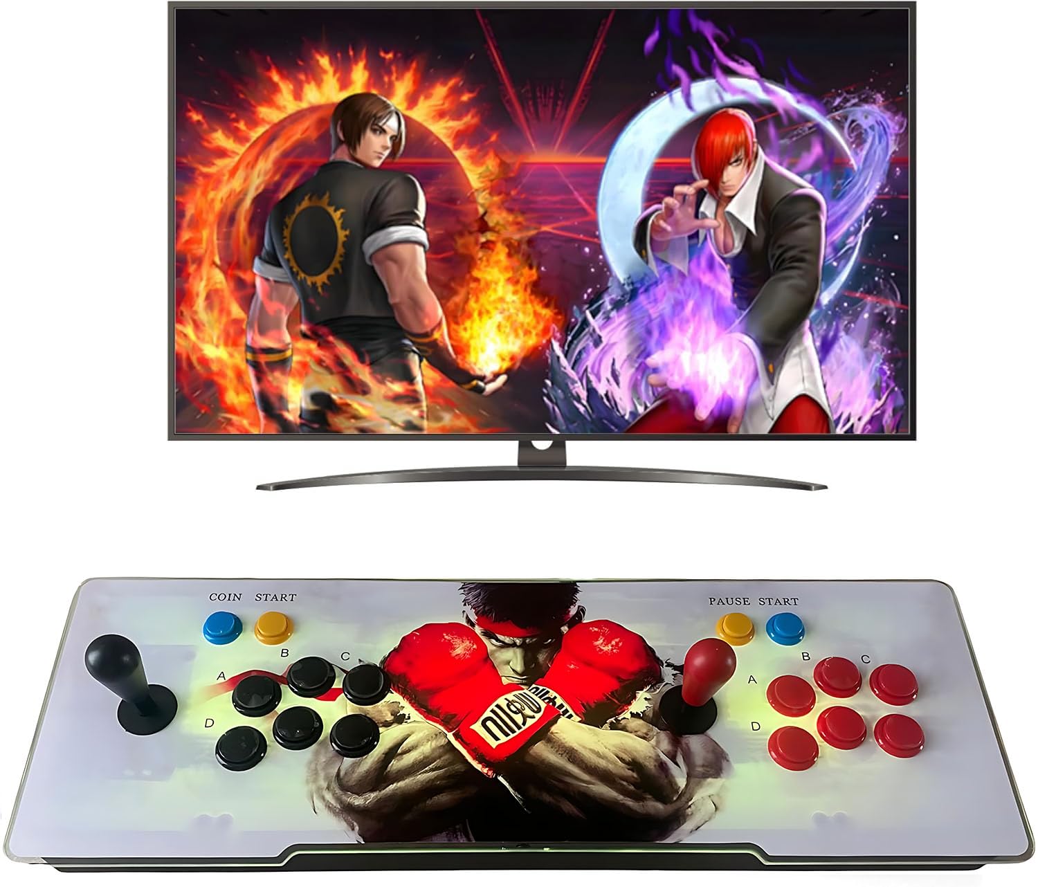 Maquina Arcade 2026.Consola de Juegos , 29900 Juegos, Juegos Retro, 2-4 Jugadores, Compatible con Juegos 3D para PC, proyector y TV