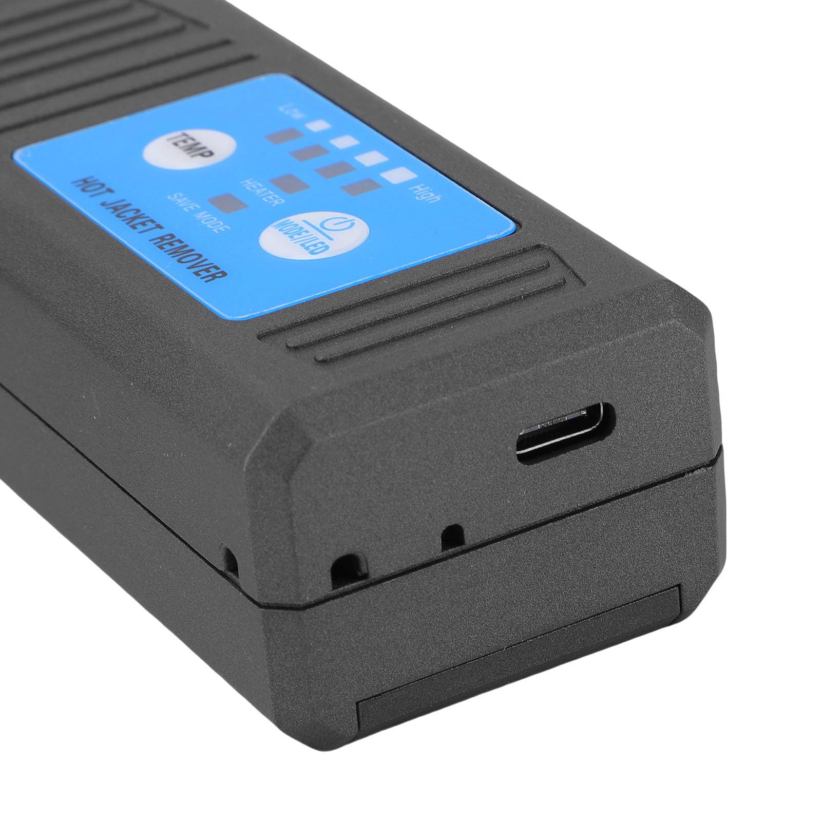 Jiawu Pelacables Térmicos de Fibra óptica, Calentamiento Automático Inteligente para Pelar con Precisión Pelacables de Fibra óptica, Herramienta de Pelado de M8 con Batería Recargable para Paquete
