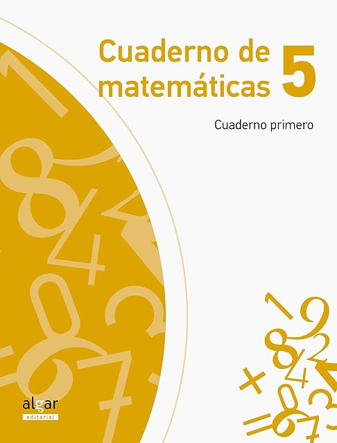 Portada de Cuaderno Matematicas 1-5º Primaria. Proyecto Explora