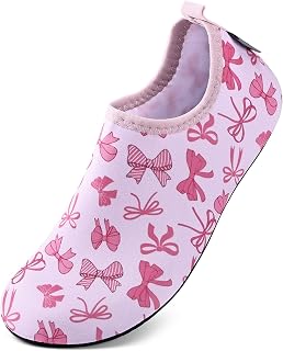 WateLves Womens and Mens Kids Water Shoes Barefoot Quick-Dry Aqua Socks for Beach Swim Surf Yoga Exercise